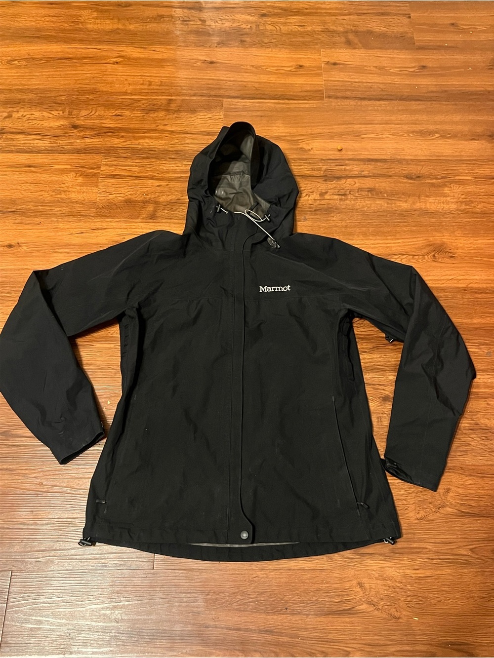 Marmot Black Hooded Ski/Snow Jacket - Women's size M